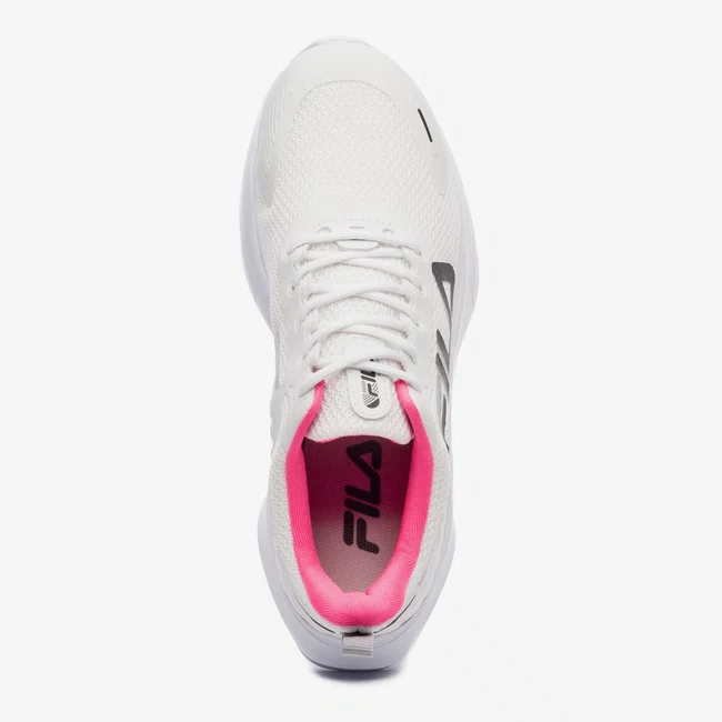 Tênis Fila Progress Lite Feminino Branco e Rosa