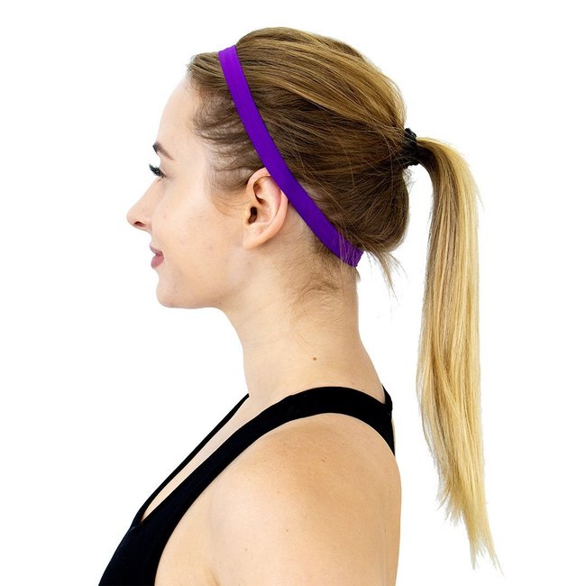 Faixa de Cabelo HUPI Kit 03 Pink Roxo Branco
