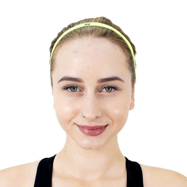 Faixa de Cabelo HUPI KIT 03 Preto/ Cinza/ Amarelo