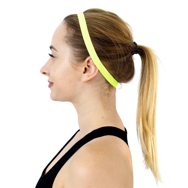 Faixa de Cabelo HUPI KIT 03 Preto/ Cinza/ Amarelo