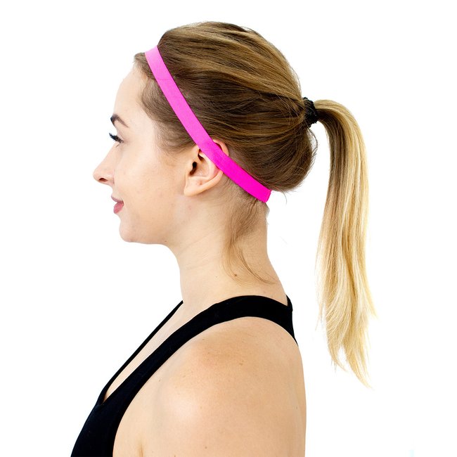 Faixa de Cabelo HUPI KIT 03 Preto/ Pink/ Verde