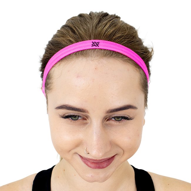 Faixa de Cabelo HUPI KIT 03 Pink/Preto/Branco