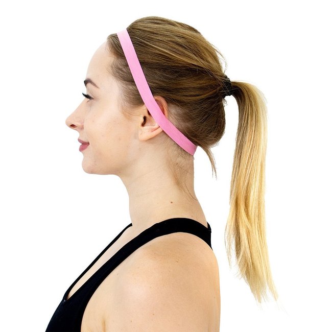 Faixa de Cabelo HUPI Kit 03 Preto Rosa Pink