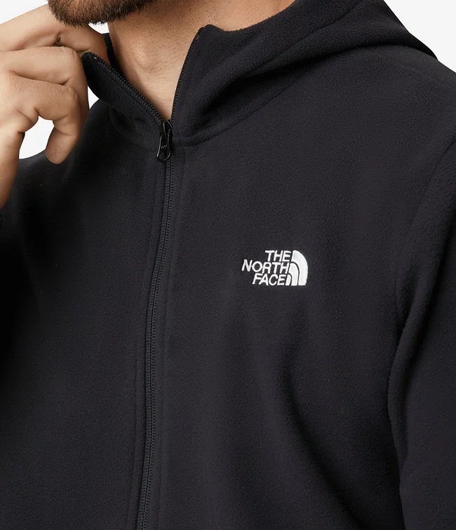 Fleece Masculino The North Face Glacier Com Capuz Preto