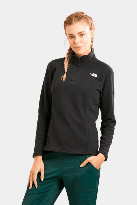 Fleece The North Face TKA 100 Glacier Preto Feminino