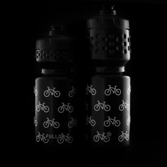 Garrafa Pullo Bike Preto 600ml