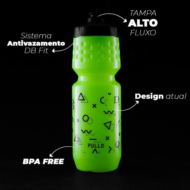 Garrafa Pullo Eureka Amarelo Neon 750ml
