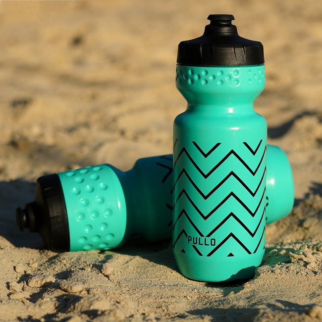 Garrafa Pullo Graffi Verde Água 600ml
