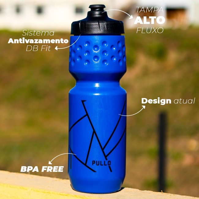 Garrafa Pullo Latta Azul 750ml