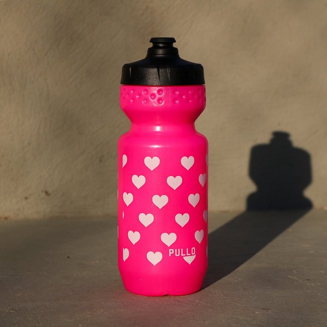 Garrafa Pullo My Heart Rosa 600ml