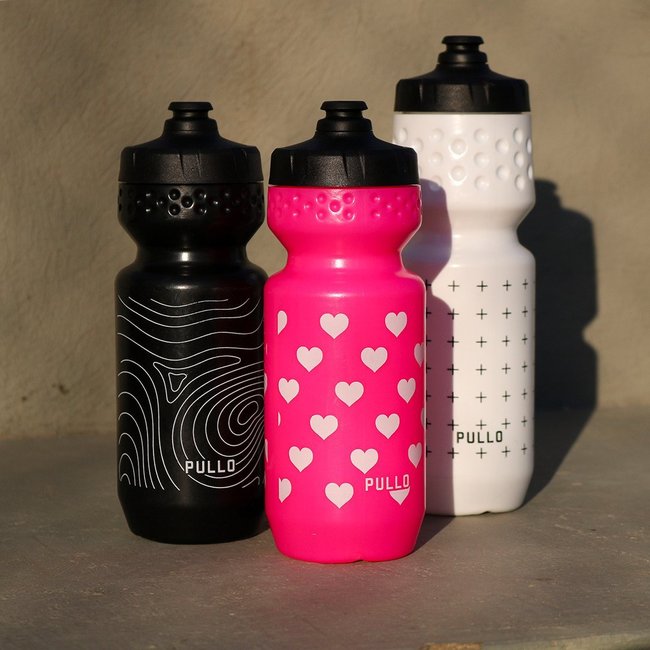 Garrafa Pullo My Heart Rosa 600ml
