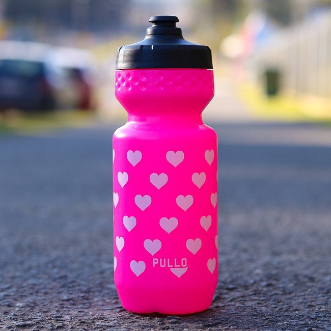Garrafa Pullo My Heart Rosa 600ml