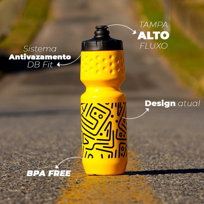 Garrafa Pullo Nazca Amarelo 750ml