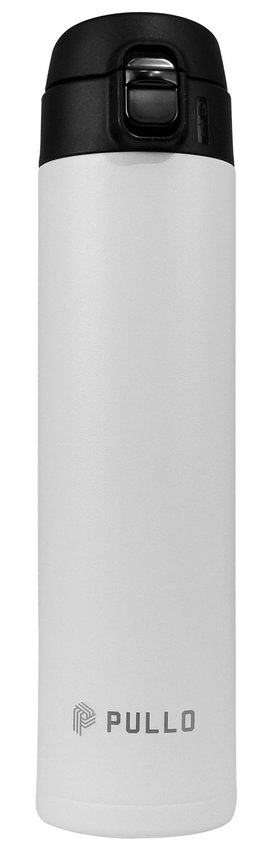 Garrafa Térmica Pullo Strip 520ML Branco