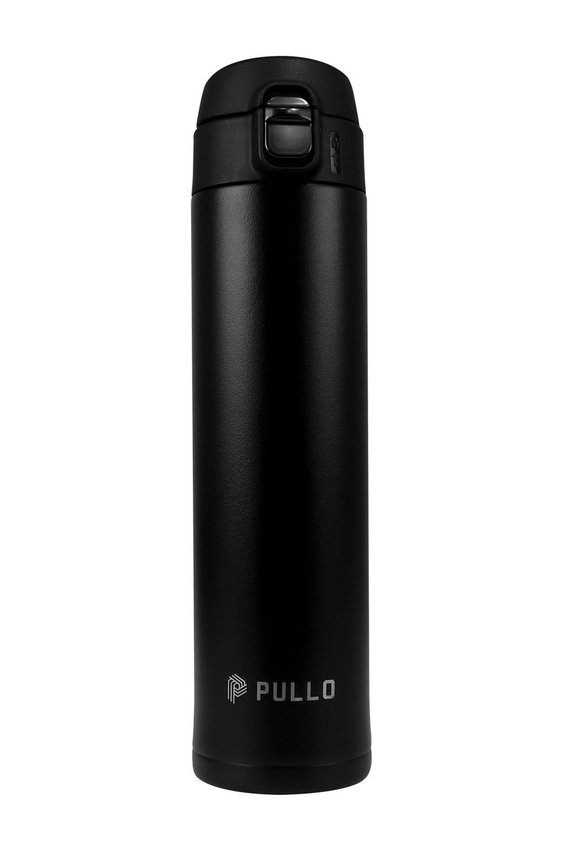 Garrafa Térmica Pullo Strip 520ML Preto