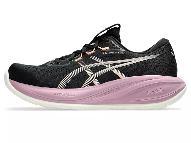 Tênis ASICS GEL-Cumulus 28 Feminino Preto e Roxo