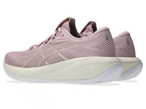 Tênis ASICS GEL-Cumulus 28 Feminino Bege e Rosa