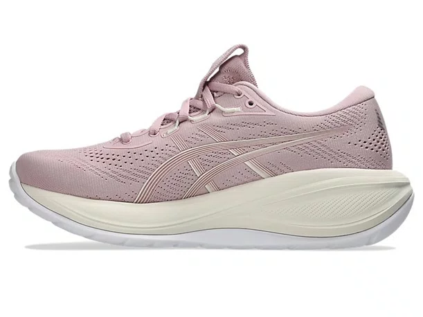 Tênis ASICS GEL-Cumulus 28 Feminino Bege e Rosa