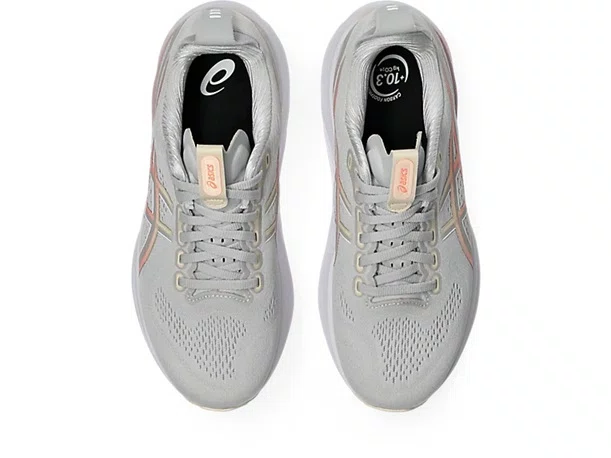 Tênis ASICS GEL-Kayano 32 Feminino Cinza e Rosa