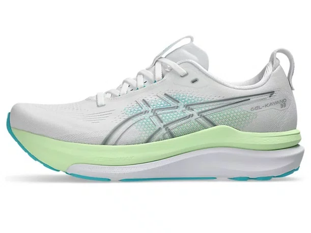 Tênis ASICS GEL-Kayano 33 Masculino Branco e Azul