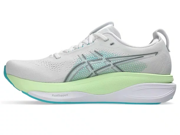 Tênis ASICS GEL-Kayano 33 Masculino Branco e Azul