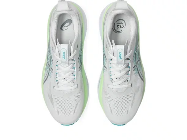 Tênis ASICS GEL-Kayano 33 Masculino Branco e Azul
