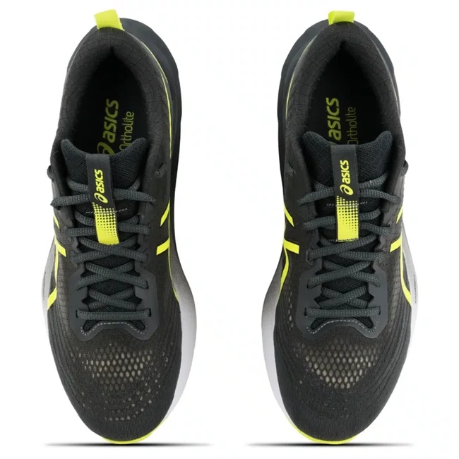 Tênis ASICS GEL-Nagoya 8 Masculino Cinza e Amarelo