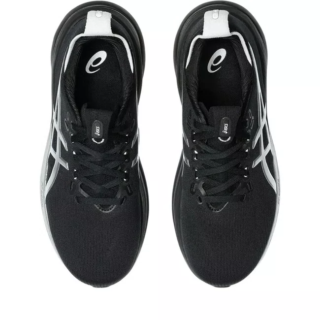 Tênis ASICS GEL-Nimbus 28 Feminino Preto e Prata