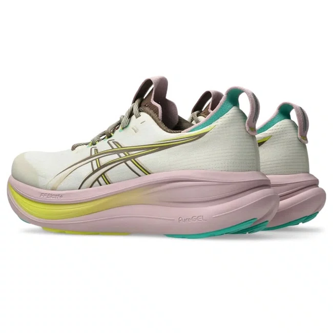 Tênis ASICS GEL-Nimbus 28 Feminino Cinza e Marrom
