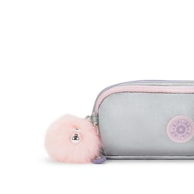 Estojo Kipling Gitroy Prata