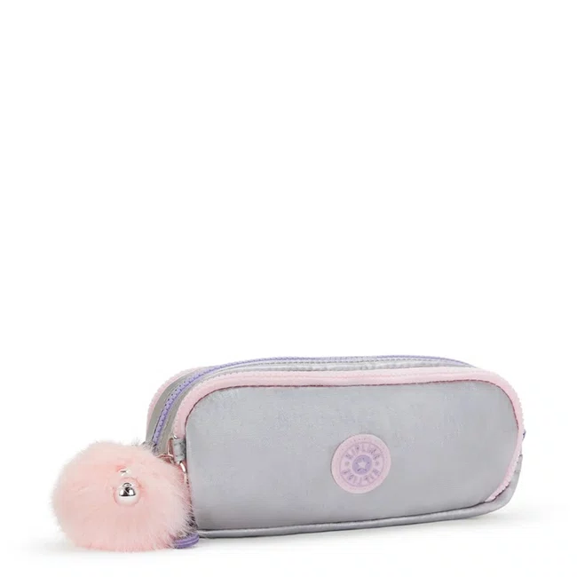 Estojo Kipling Gitroy Prata