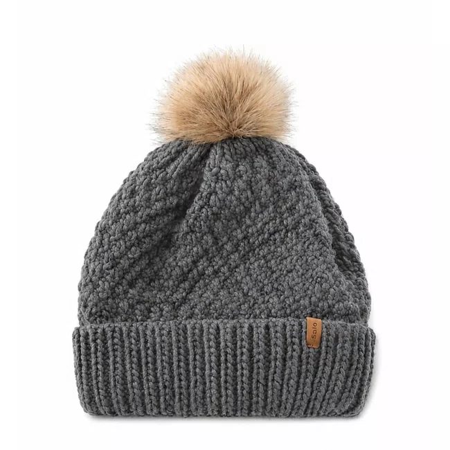 Gorro Solo Crystal Cinza