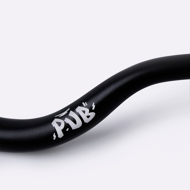 Guidão HUPI PUB Rise 60 31.8MM - Preto