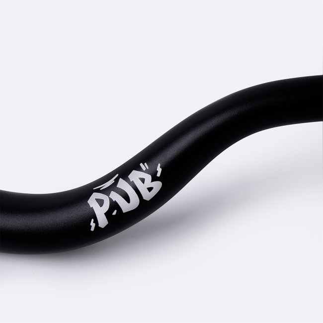 Guidão HUPI PUB Rise 70 31.8MM - Preto