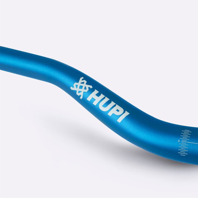 Guidão HUPI PUB Rise 40 31,8mm x 800mm  - Azul