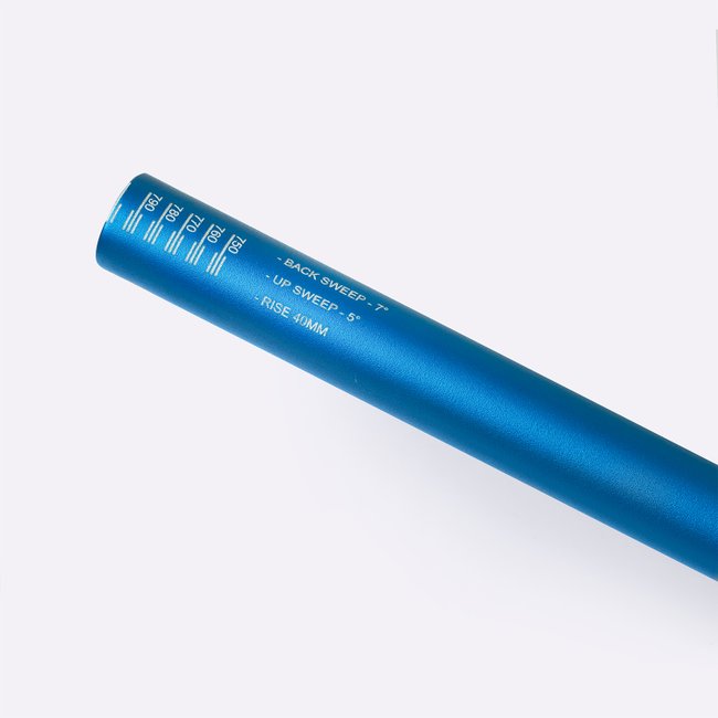 Guidão HUPI PUB Rise 40 31,8mm x 800mm  - Azul