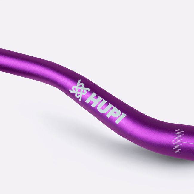 Guidão HUPI PUB Rise 40  31,8mm x 800mm - Roxo