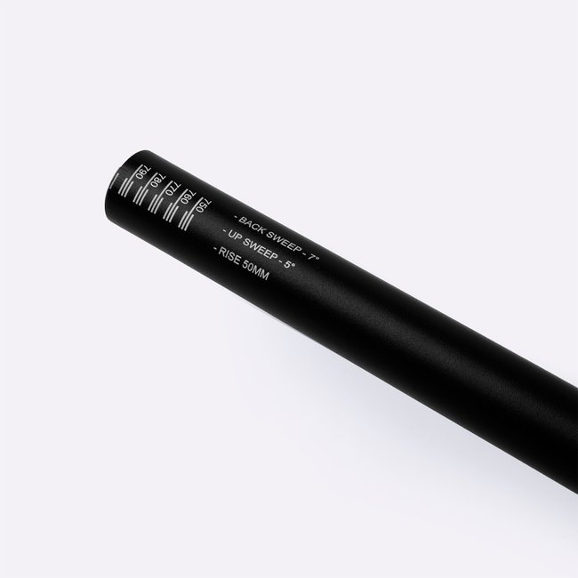Guidão HUPI PUB Rise 50 31.8MM - Preto