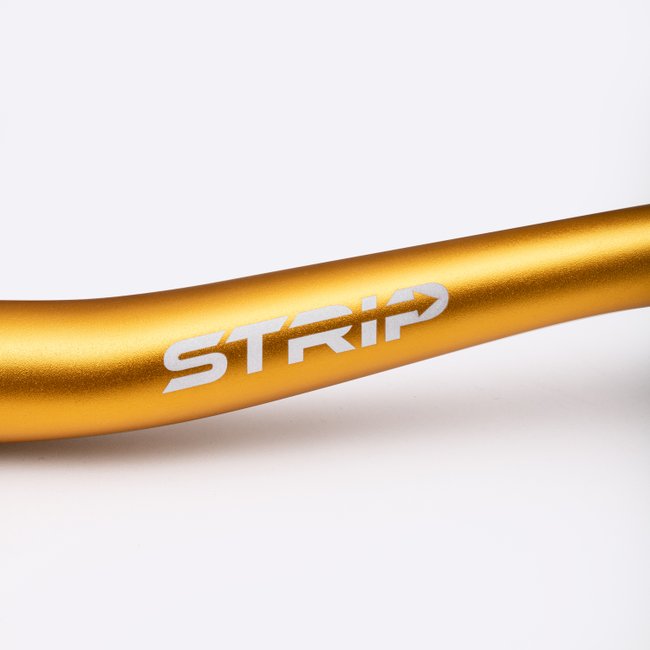 Guidão HUPI Strip 2024 Rise 20 31.8mm 800mm - Dourado