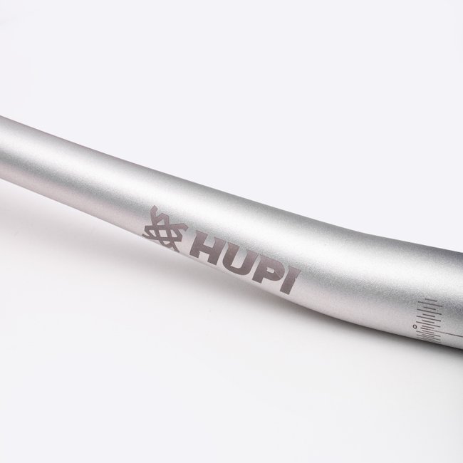 Guidão HUPI Strip 2024 Rise 20 31.8mm 800mm - Prata
