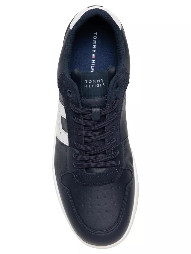 Tênis H Low Cut Lace Up Sneaker Masculino Azul