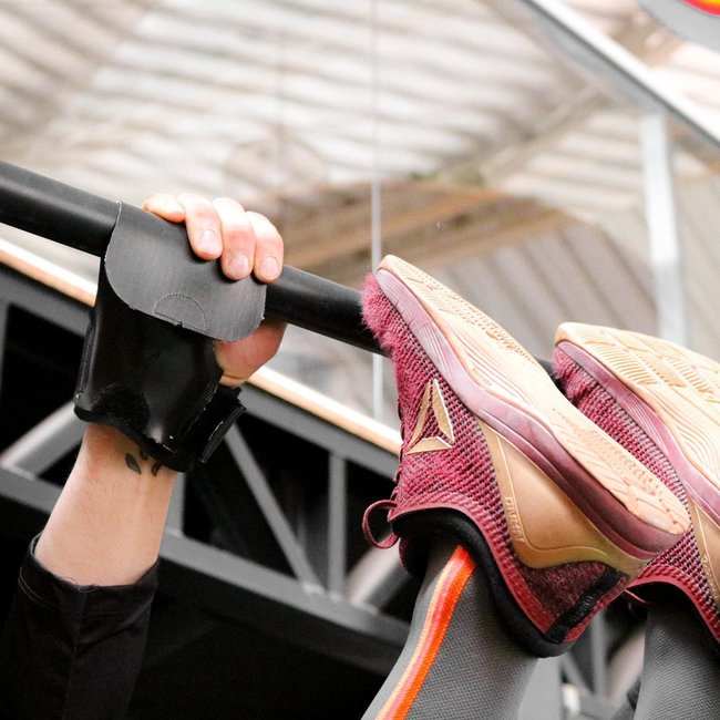 Luva de Crossfit Hand Grip HUPI Power Tech Evo