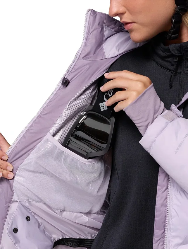 Jaqueta Columbia Feminina Abbott Peak II Insulated Lilás