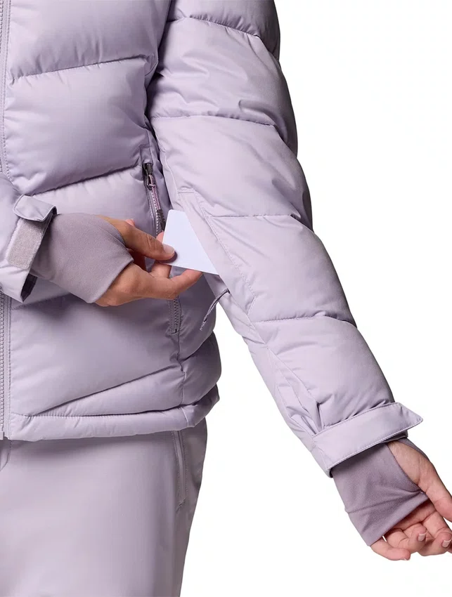 Jaqueta Columbia Feminina Abbott Peak II Insulated Lilás