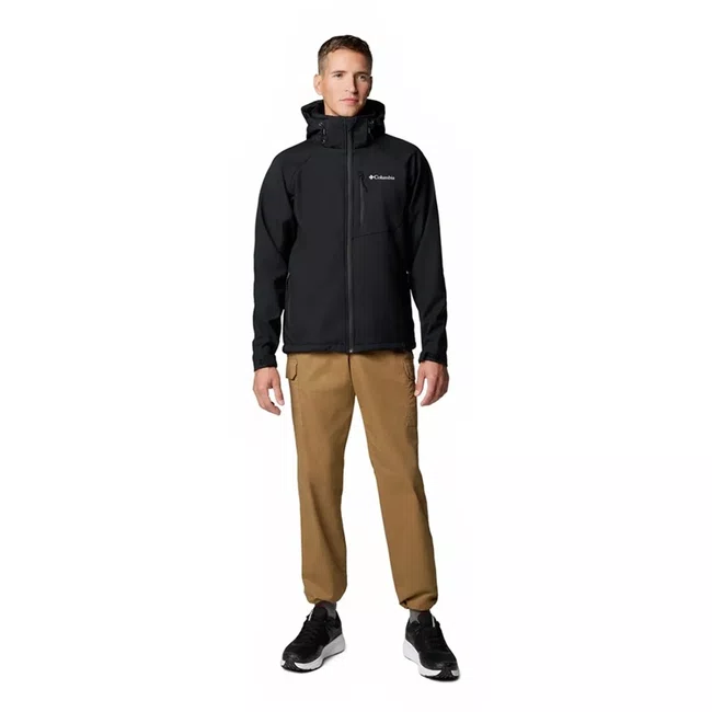 Jaqueta Columbia Cascade Ridge III Softshell Masculina Preta