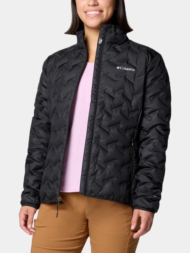 Jaqueta Columbia Delta Ridge II Down Feminina Preto