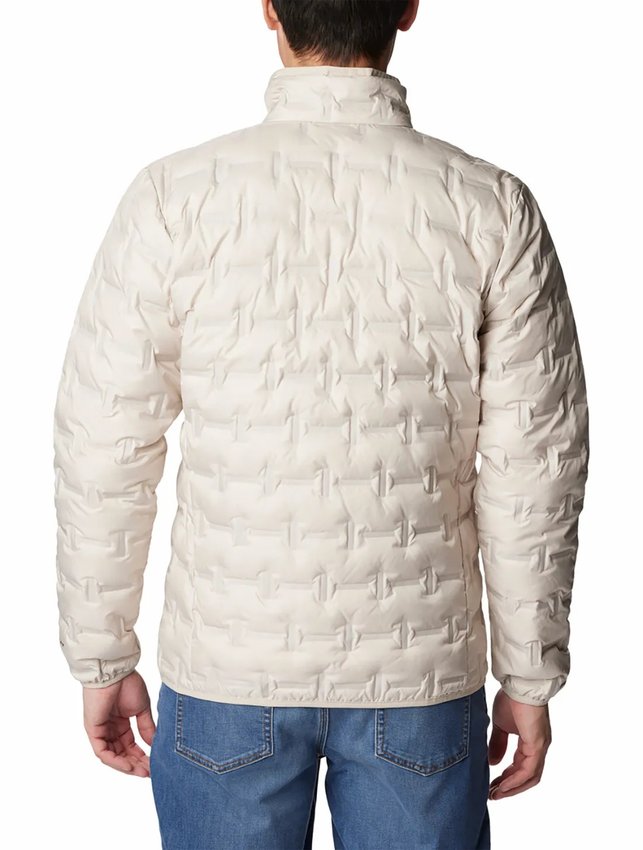 Jaqueta Columbia Down Delta Ridge Sem Capuz Marfim Masculino
