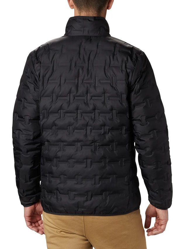 Jaqueta Columbia Down Delta Ridge Sem Capuz Preto Masculino