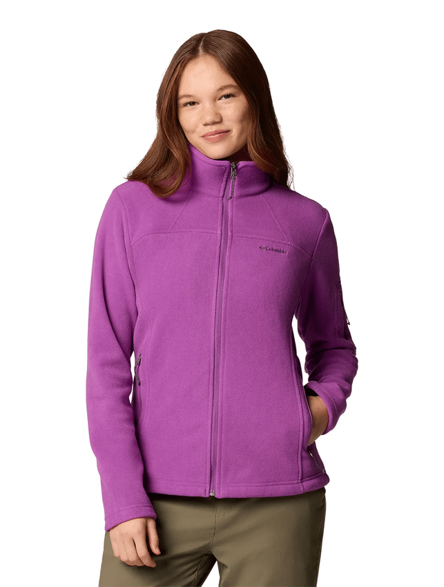 Jaqueta Fleece Columbia Feminina Fast Trek II Lilás