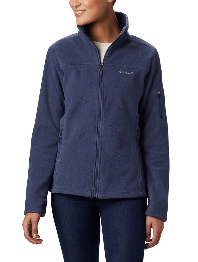Jaqueta Columbia Fleece Fast Trek II Azul Marinho Feminina